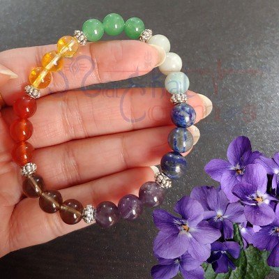 Seven Chakra Bracelet 8mm